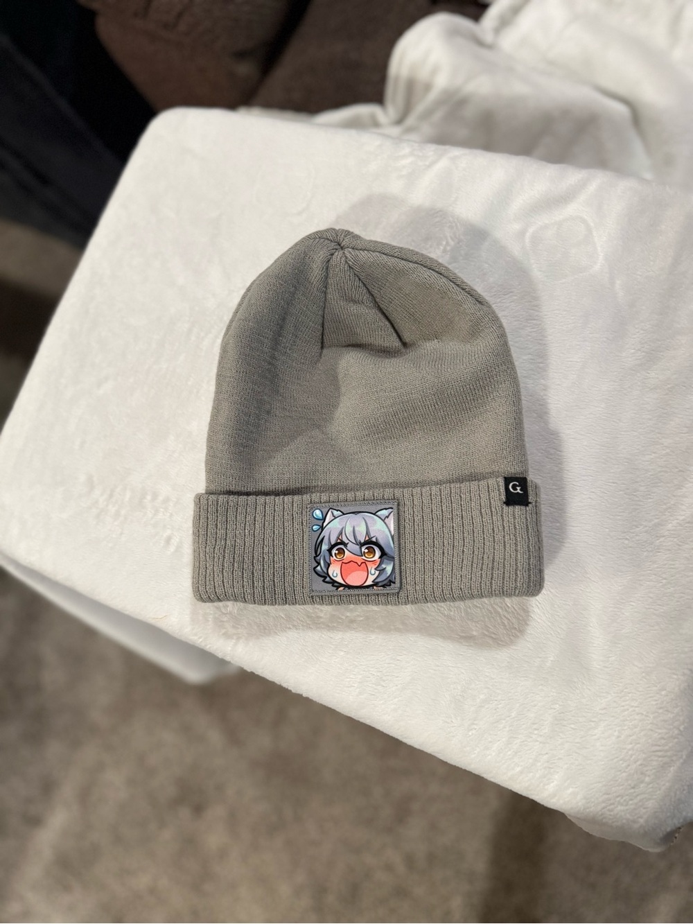 Women’s Chibi Patch Beanie Hat